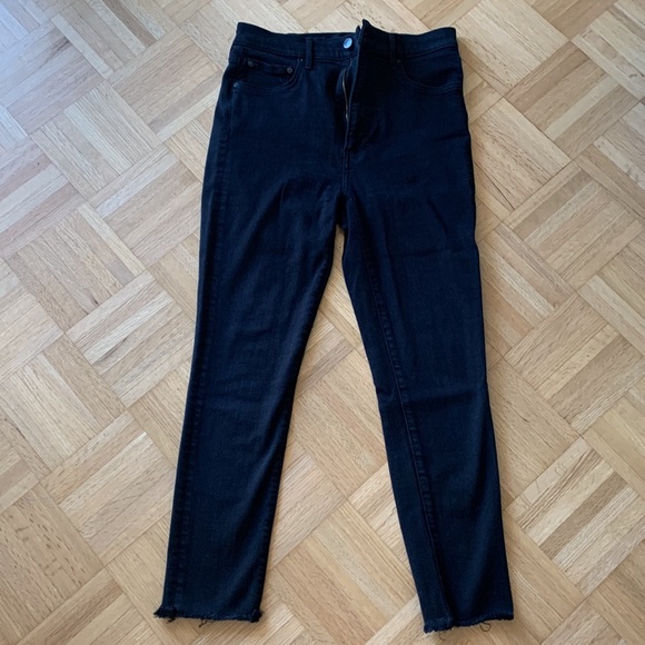 Denim Forum The Lola High Rise Skinny Crop - Picture 4 of 4